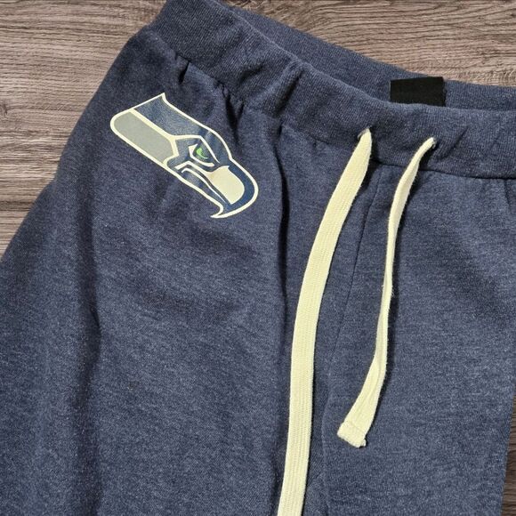 NFL Seattle Seahawks Football Blue Joggers Sweatpants - Picture 3 of 7